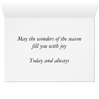 Under av säsongen hälsningskort