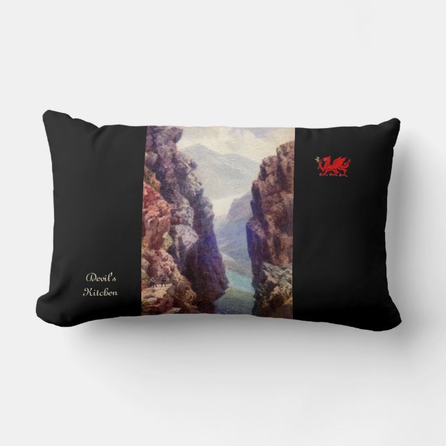 Under av Wales kudder Lumbarkudde (Framsida)