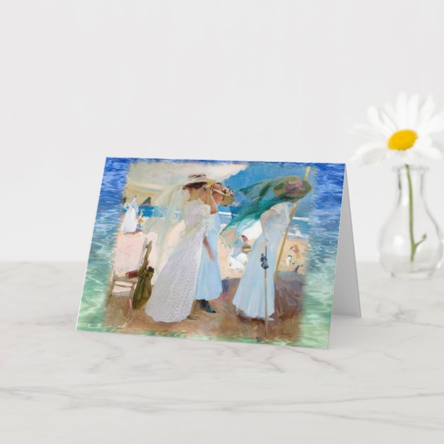 Under Awning, Joaquín Sorolla Kort (Liten växt)