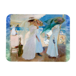 Under Awning, Joaquín Sorolla Magnet