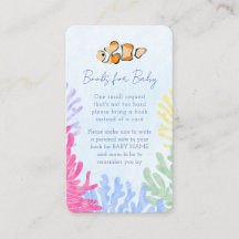 Under begäran från Sea Fish Baby Shower Bok
