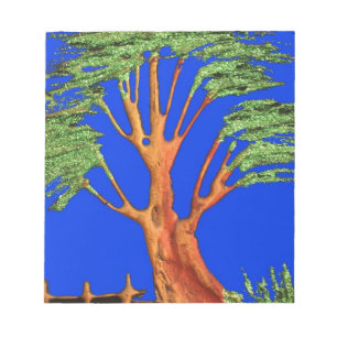 Under Blå himmel: Acacia Träd-insamlingen Anteckningsblock