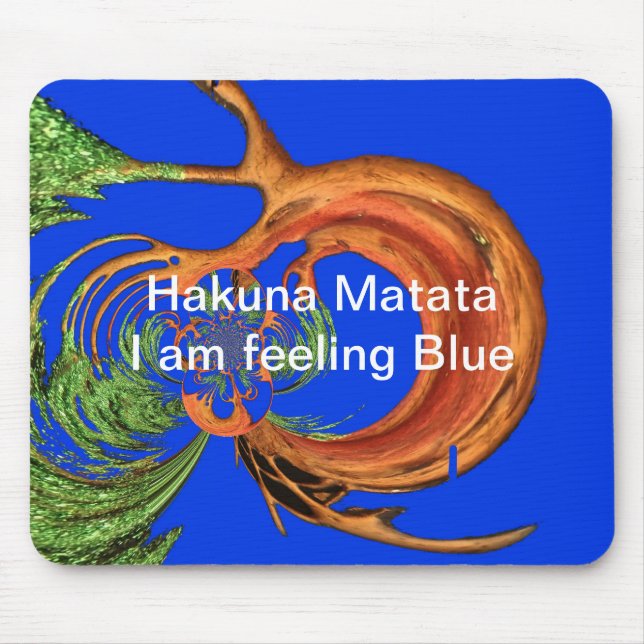 Under Blå himmel: Acacia Träd-insamlingen Musmatta (Framsidan)