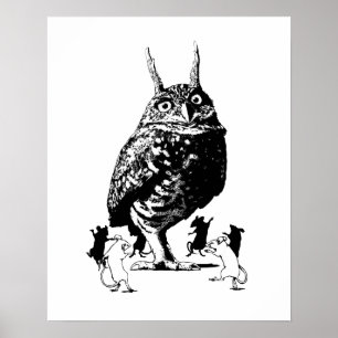 Under blå Måne Poster