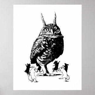 Under blå Måne Poster