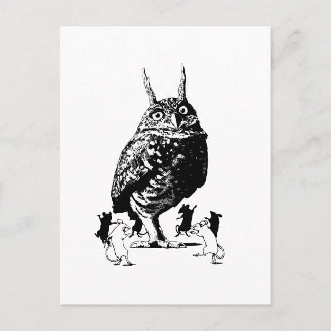 Under blå Måne Vykort (Framsida)