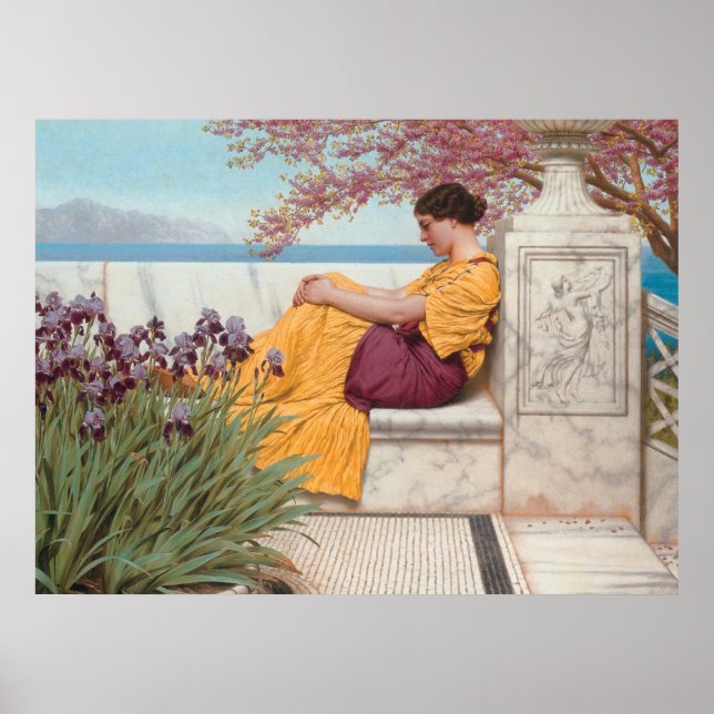 Under Blommarna som hänger på Bough Poster (Framsidan)