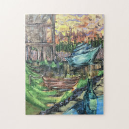 Under Bridge Puzzle Pussel