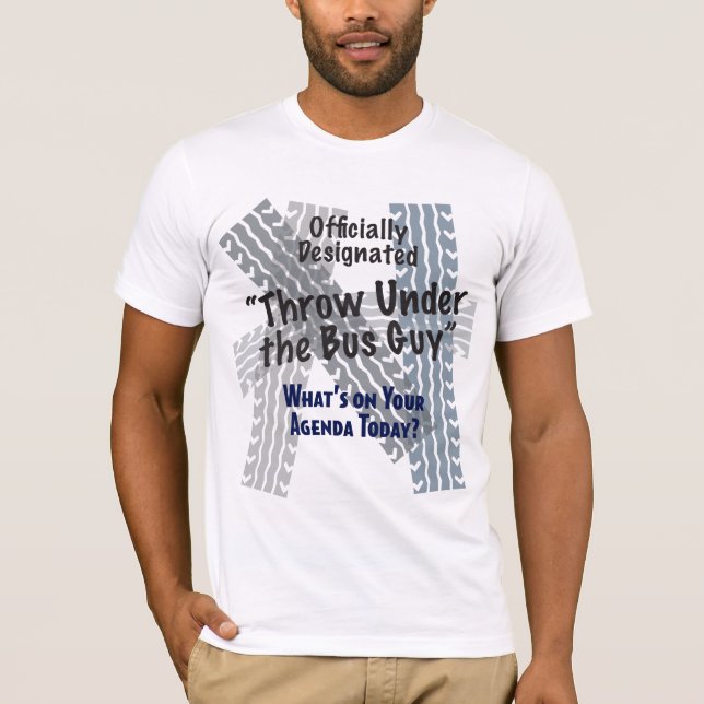 Under Buss Guy Basic Bella Canvas T-Shirt (Framsida)