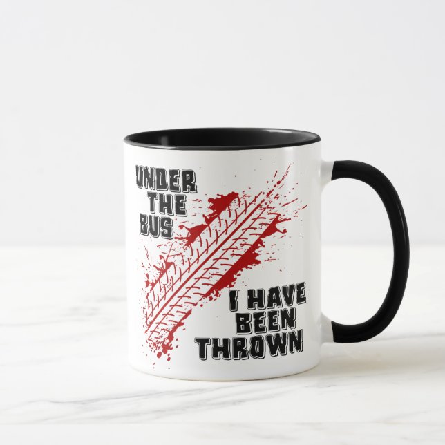 Under Buss har jag blivit inskjuten Mugg (Höger)