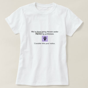 Under bussen t shirt