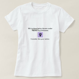 Under bussen t shirt