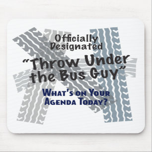 Under bussgrabben Mousepad Musmatta
