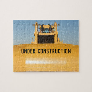 Under Byggbulldozer Pussel