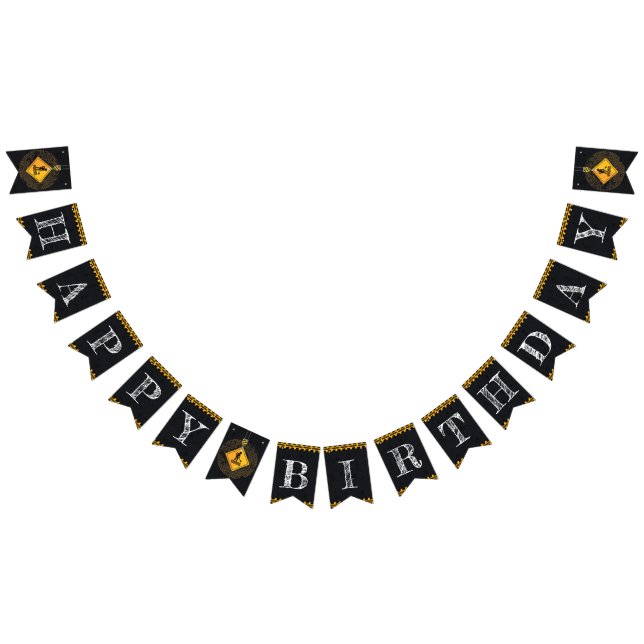 Under byggnad Grattis på födelsedagen Vimplar (Alla)