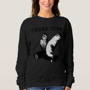 Under Cctv Birds Spie Conspiracy Joke Meme Surveil T Shirt