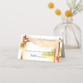 Under Chuppah Bröllop Placeringskort