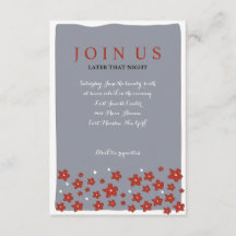 UNDER CHUPPAH Jewish Bröllop-svarskort