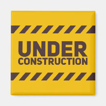 Under Construction Street Sign Graphic