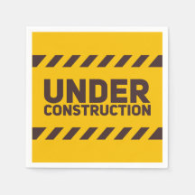 Under Construction Street Sign Graphic