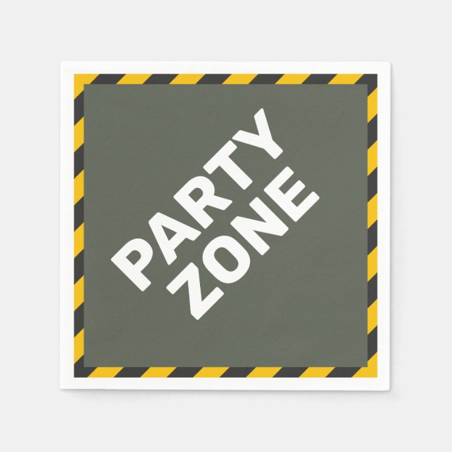 Under Construction Street Sign Graphic Pappersservett (Framsidan)