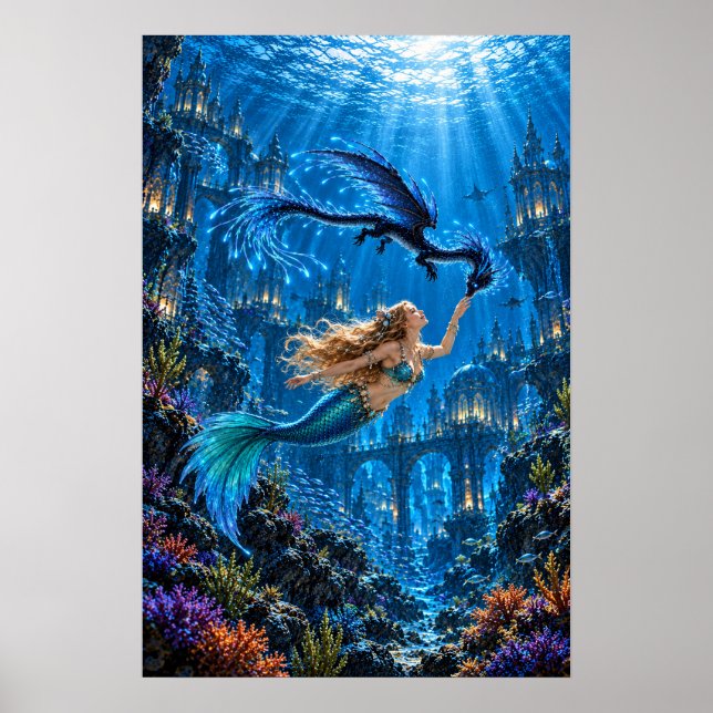 Under den blåa poster (Framsidan)