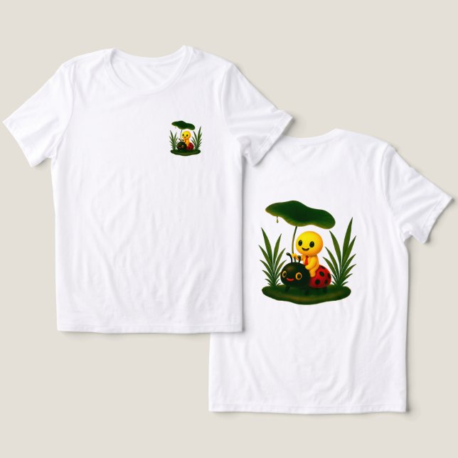 Under den gröna lövkronan t shirt (Design fram och bak)