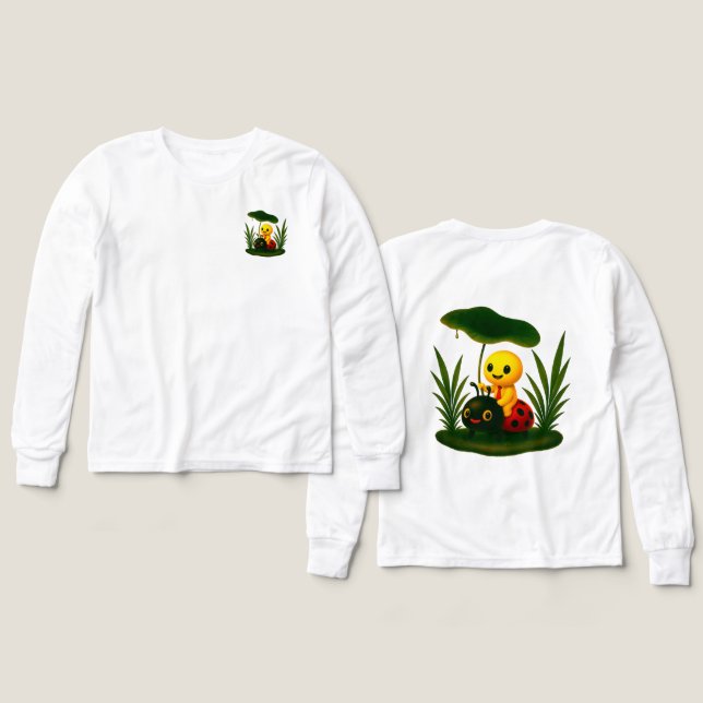 Under den gröna lövtaket t shirt (Design framsida och baksida)