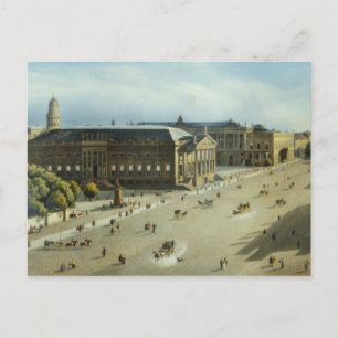 Under den Linden från Armory, 1855 Vykort
