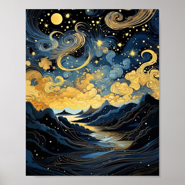 Under den mjölkiga vägen 🌌 poster (Framsidan)