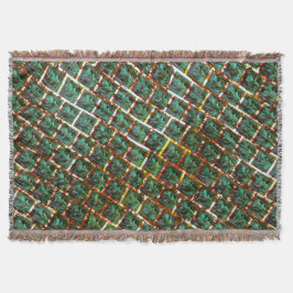 Under den smutsiga och rostiga grillen filt