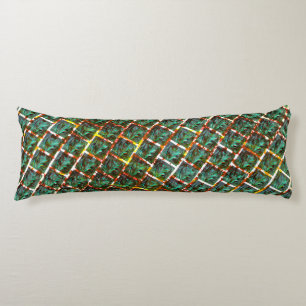 Under den smutsiga och rostiga grillen kroppskudde