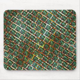 Under den smutsiga och rostiga grillen musmatta