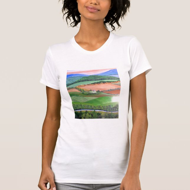 Under den Tuscan soltshirten Tee Shirt (Framsida)