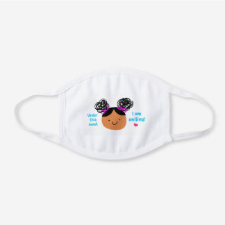 Under denna mask ler jag ansikte mask