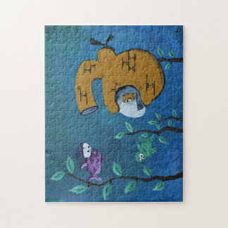 Under det tittar exponeringsglaset pussel