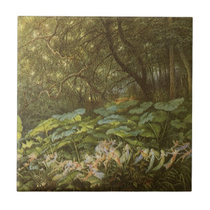 Under Dock-Löven av Richard Doyle, Fairy Art Kakelplatta
