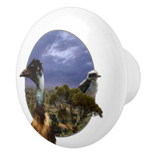 "Under Duo: Emu och Kookaburra in Popout Art." Knopp