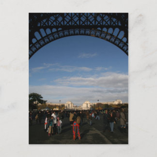 Under Eiffel Vykort