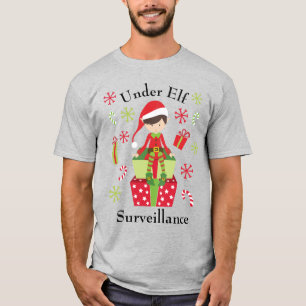Under Elf-övervakning - Jul-Helgdag T Shirt