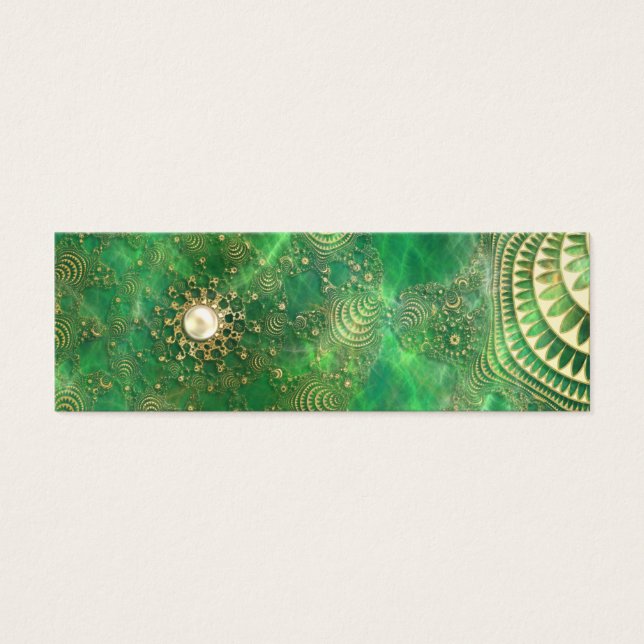 Under Emerald Sea Bokmärken Litet Visitkort (Framsidan)