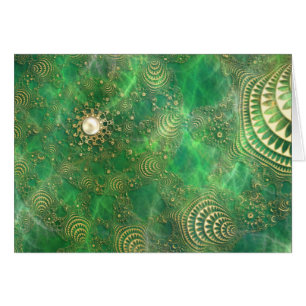 Under Emerald Sea Card Hälsningskort