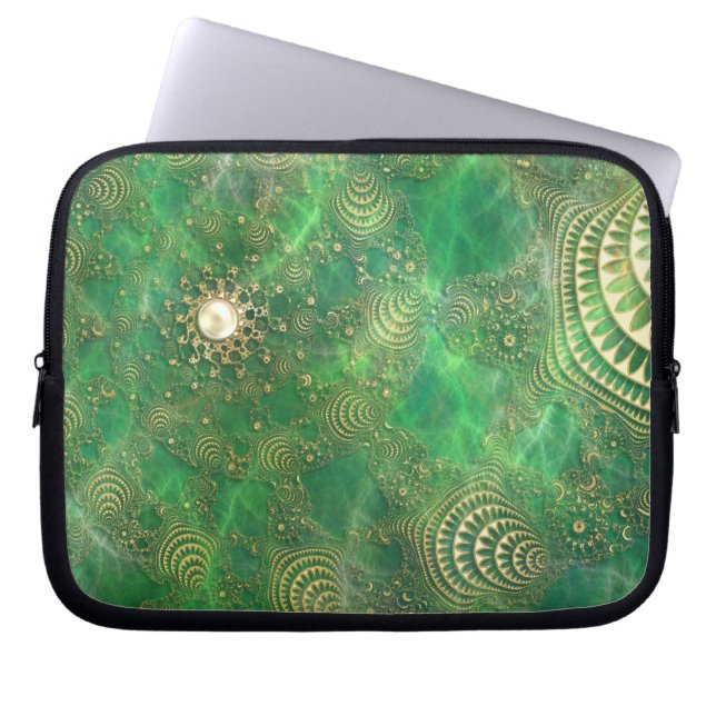 Under Emerald Sea Laptop sleeve (Framsidan)