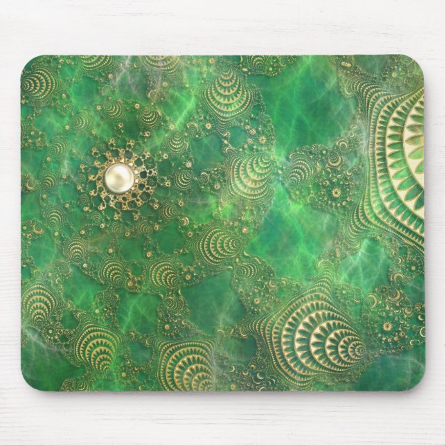 Under Emerald Sea Mousepad Musmatta (Framsidan)