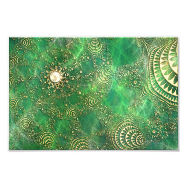 Under Emerald Sea Photo Print Fototryck (Framsidan)