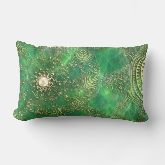 Under Emerald Sea Pillow Lumbarkudde (Framsida)