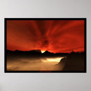 under en bloodred himmel poster
