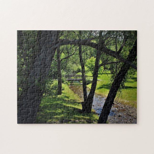 Under en Canopy av pilar Pussel (Horisontell)