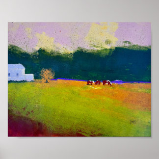 Under en lantlig himmel poster
