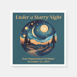 Under en Starry-natt Pappersservett